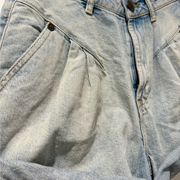 ONE TEASPOON x Free People Kansas Streetwalker High Rise Denim Shorts 24 New - Picture 5 of 8